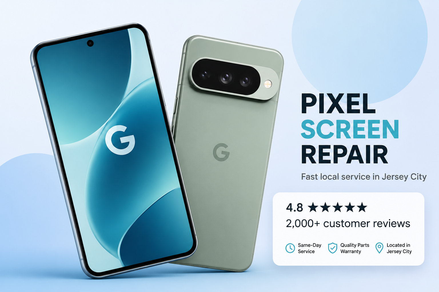Google Pixel screen repair
